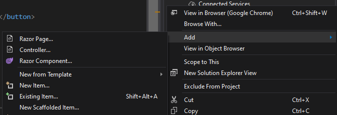 Add-New-Blazor-Component-in-Visual-Studio-2019